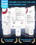 iPhone 17 16 15 Charger Fast Charging,30W USB C Charger Power Adapter & 6.6FT Long Type C Cable Cord for iPhone 17/17 Air/17 Pro/17 Pro Max/16/16 Pro/16 Pro Max/15/15 Pro Max,White
