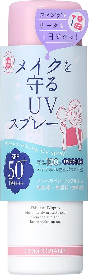 Amazon Co Jp 紫外線予報 メイクを守るuvスプレー60g ビューティー