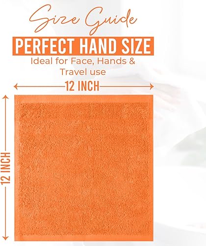 Miniatura 245 de DAN RIVER Juego de 4 toallas de baño, 27 x 54 pulgadas, 100% algodón, más grandes y ligeras, de secado rápido, súper suaves y absorbentes, toallas