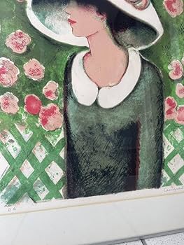 【希少作】カシニョール　EA版 「ドーヴィルの優雅な女性」直筆サイン 希少作】カシニョール EA版 「ドーヴィルの優雅な女性」直筆