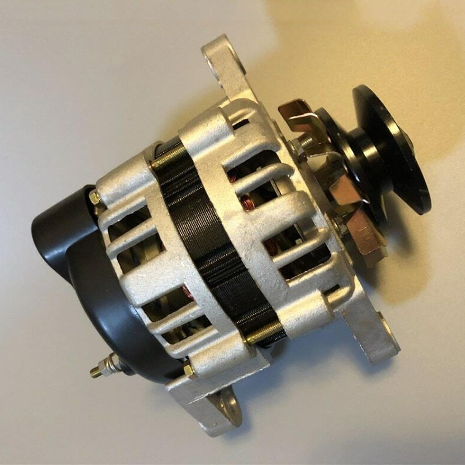 110V 220V 1500W Household Pulley Wheel Permanent Magnet Constant Voltage Alternator Brushless Constant Voltage Pure Copper Wire Home Lighting Alternator (Color : 110V)