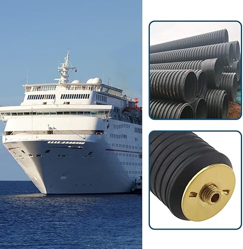 Miniatura 3 de Create idea Tapón de drenaje con mango en T marino, tapón de drenaje giratorio, tapón de compresión de barco, tapón de goma para orificio de 0.984