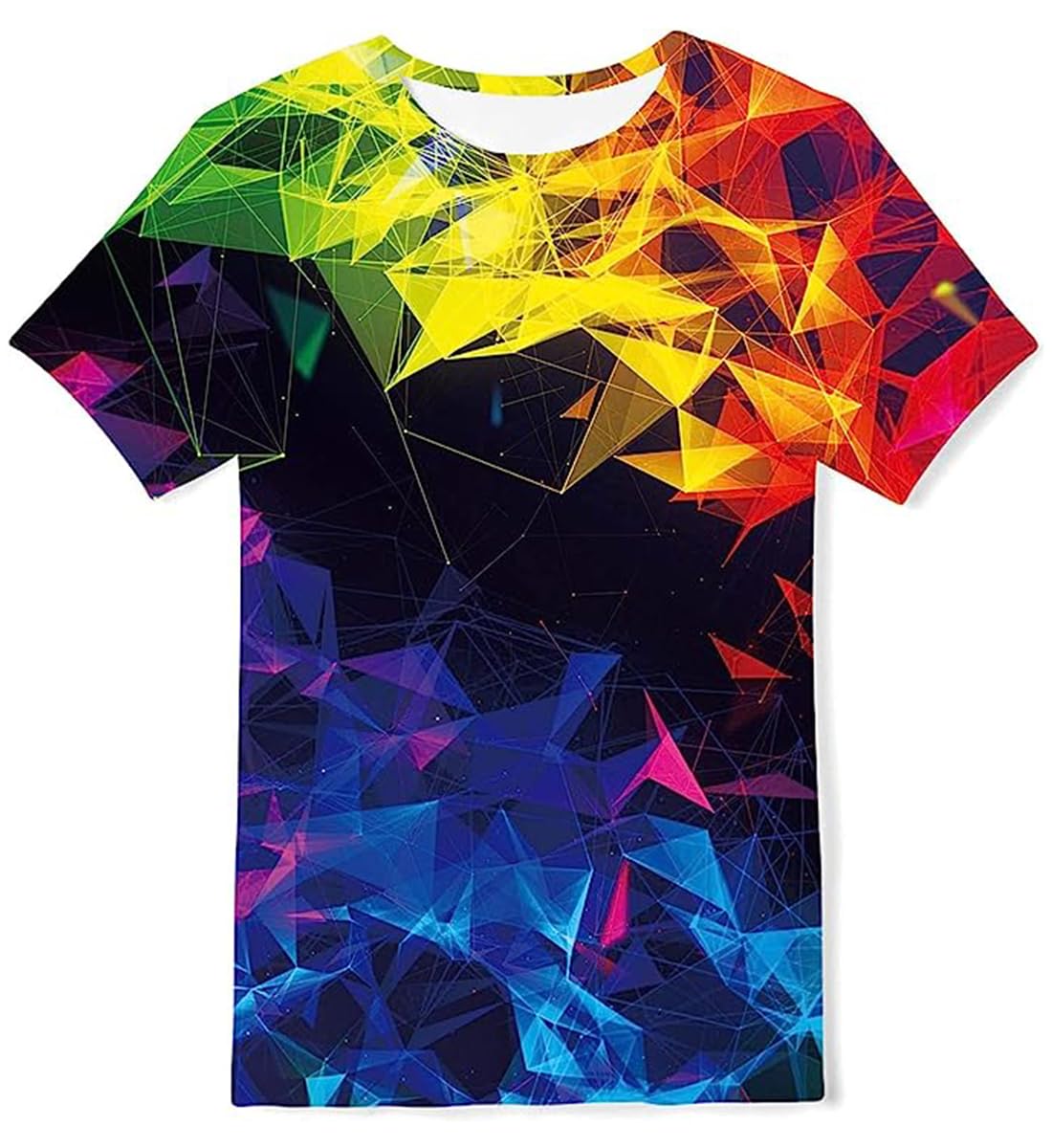 kids4ever T-Shirt Jungen Mädchen Lustige 3D Gedrucktes Tee Shirt Kinder Sommer Grafik Kurze Ärmel T Shirt Tops 6-16 Jahre
