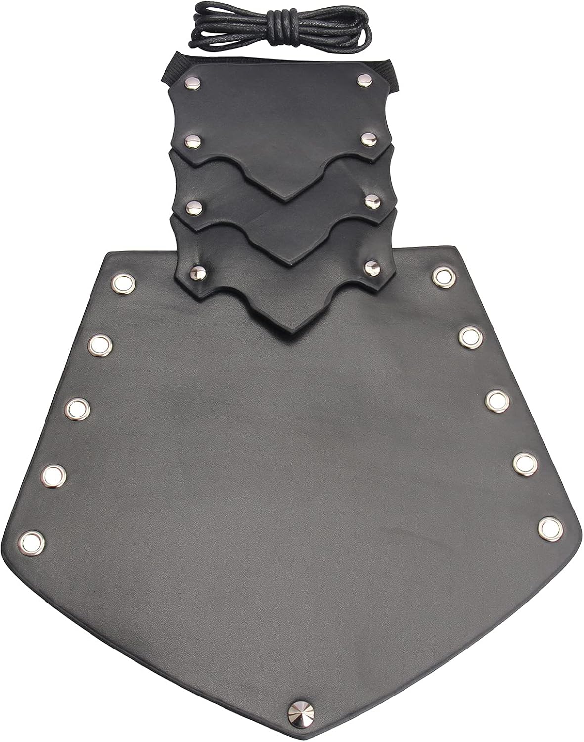 Miniatura 8 de Jeilwiy Brazaletes de cuero medievales de Viking Bracers brazalete de cuero para hombres y mujeres paquete de 2