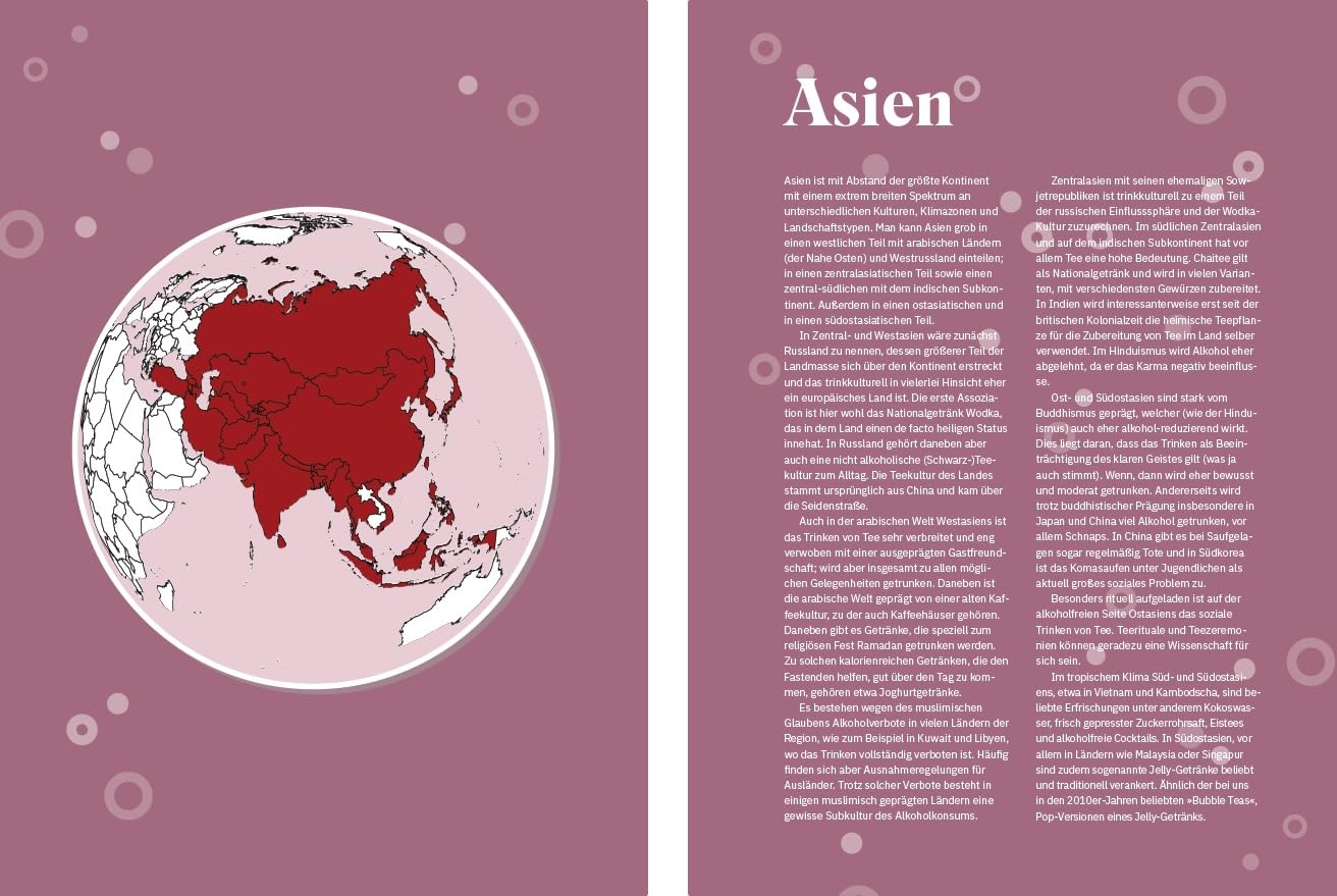Die Welt im Glas. Eine Reise durch die Welt der Trinkkultur: Ein Atlas der Nationalgetränke und Trinketikette weltweit
