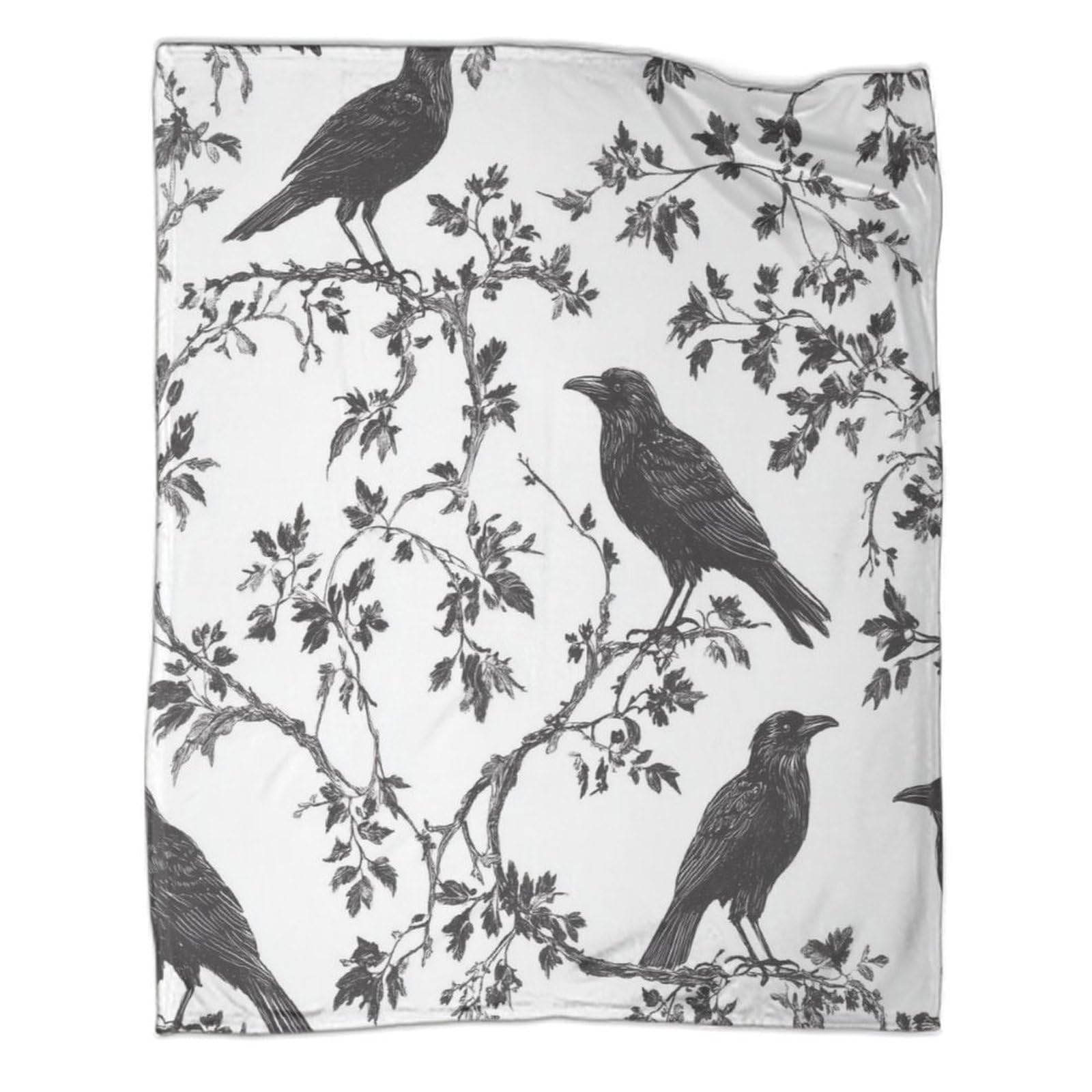 Couverture de Lit Douce contre le Froid Hivernal Flanelle 3D