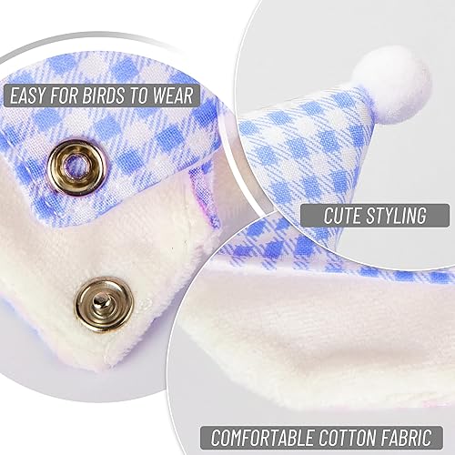 Cute Bird Costume, Parrot Cloak Cosplay Photo Prop, Bird Clothes for Budgerigar, African Greys Parakeet, Conure, Cockatiel, Mynah, Love Birds, Finches (Pink)(blue)