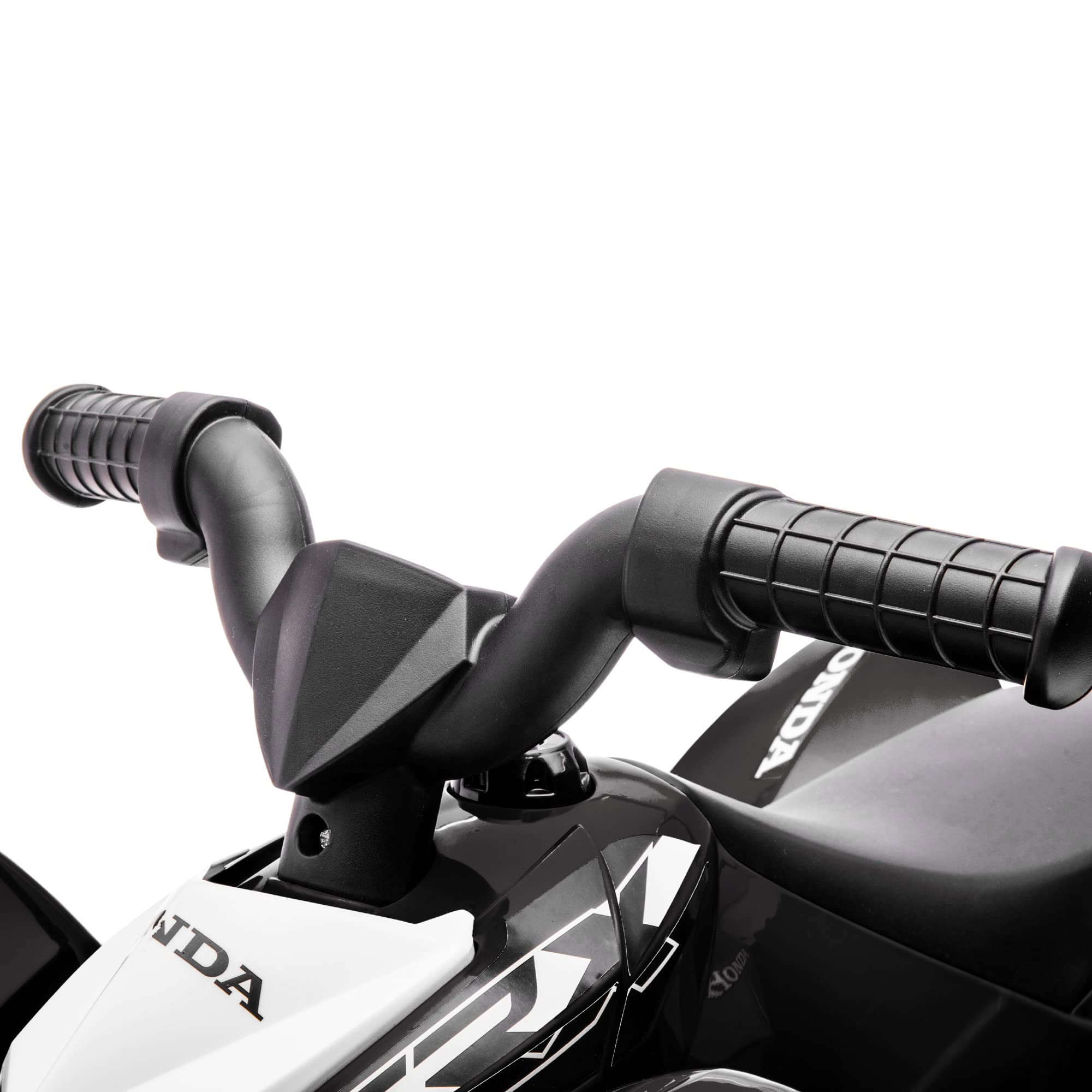 AIYAPLAY Quad Électrique Enfant 6 V Honda sous Licence 2,8 km/h Noir | Voiture Électrique Enfants, Klaxon, Poignée et Selle Ergonomique, Phares LED