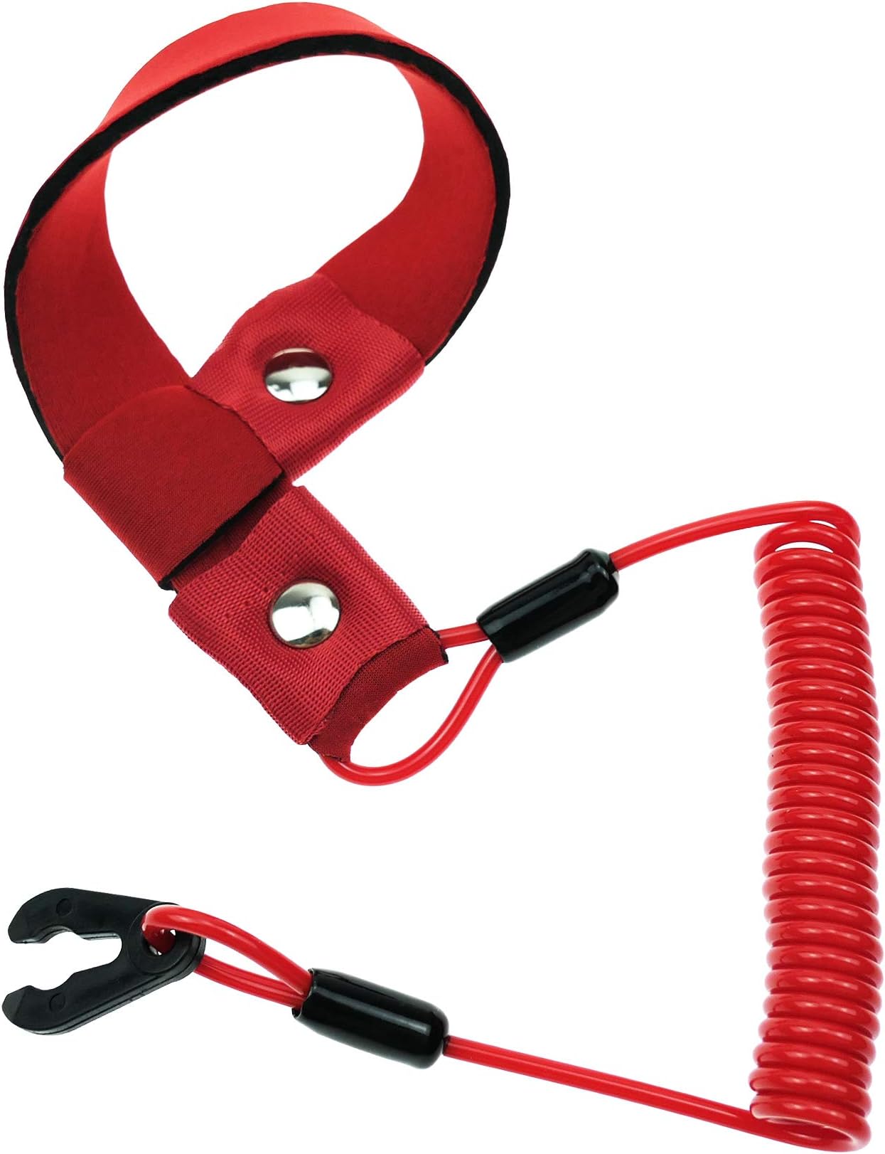 Start Stop Kill Safety Lanyard Fits for Yamaha Jet Ski WaveRunner WaveVenture WaveRaider WaveJammer WaveBlaster FX140 Replace EW2-68348-00-00, Handlebar Switch Key Floating Emergency Flameout Rope
