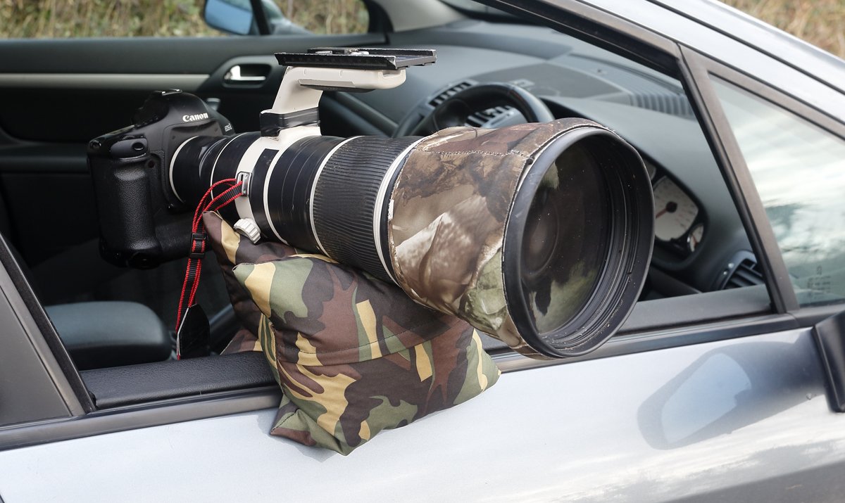 Sac de Haricots Grippa Vide Matière imperméable pour Photographie animalière Environ 22 x 22 cm