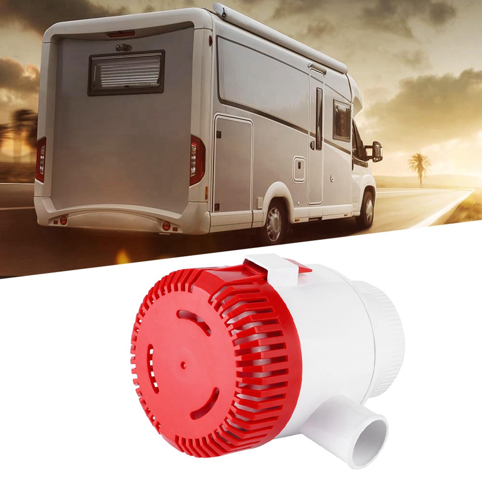 Bomba De Achique Marina Sumergible 3500GPH 12V G3500‑01 Para Barcos Y Yates Accesorio Profesional Con Eje De Acero Inoxidable Y Protección Contra Corrosión Diseño Duradero Y Eficiente