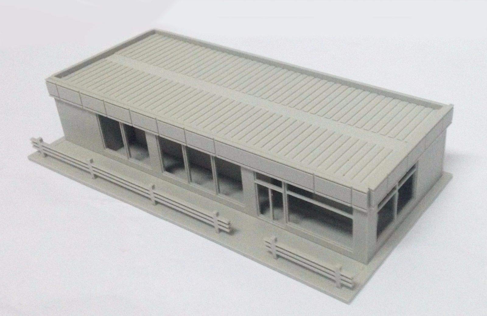 Outland Models Railway Modern City Roadside Convenience Store N Gauge