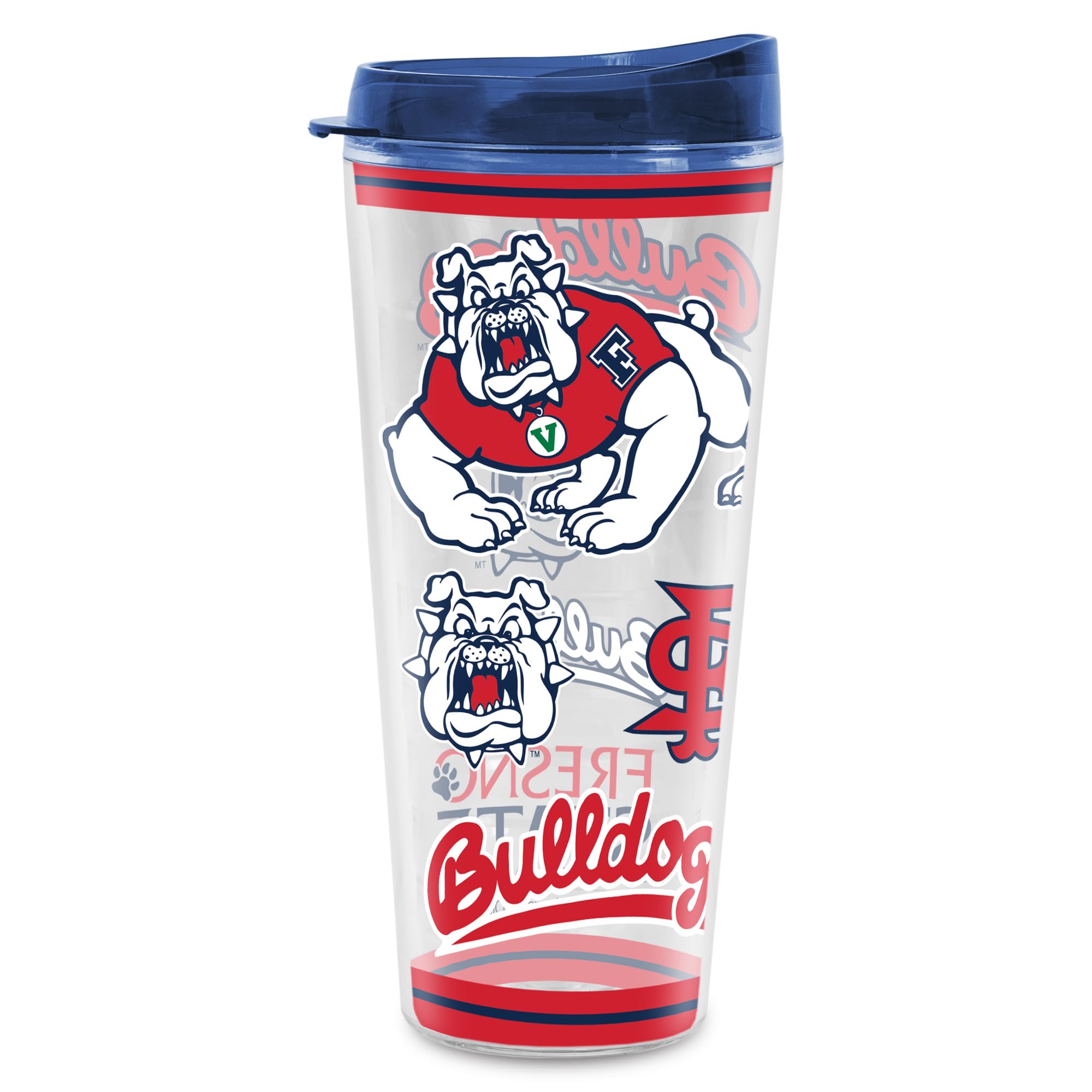 Rico Industries NCAA College Double Wall Mayhem 16oz Or 20oz Tritan Tumbler W Lid