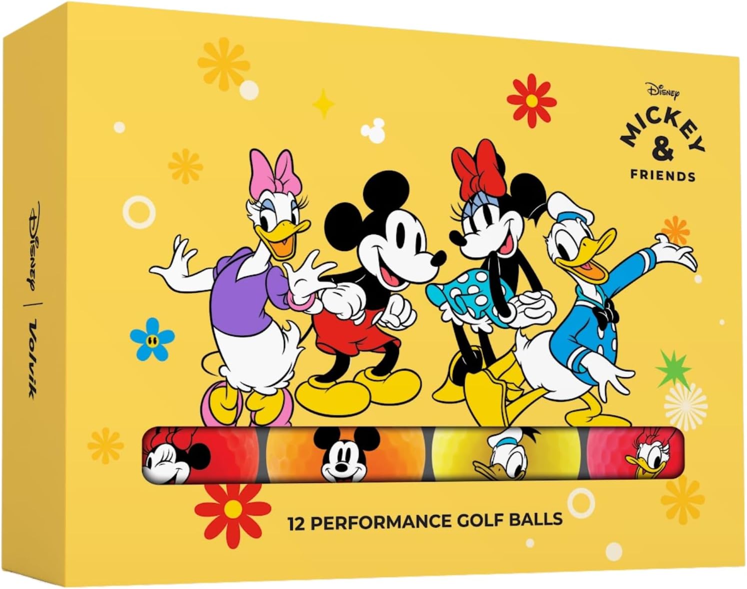 Volvik Mickey & Friends Disney Vimat Golf Balls