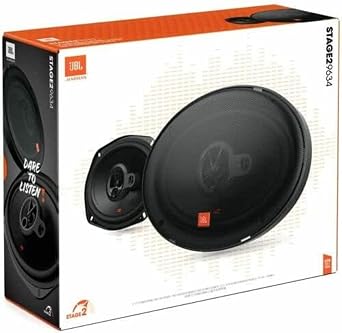 JBL Stage 9603 420W Max 140W RMS 6 x 9 4 Ohm Stage Series 3-Way Coaxial Car Audio Speaker