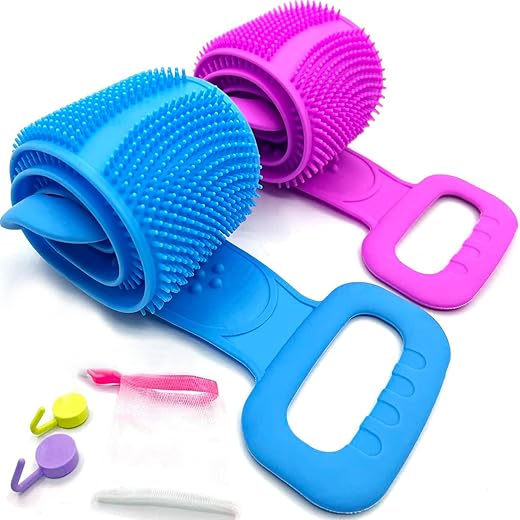 Sofine Back Brush - Exfoliate & Apply Lotion