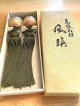 ♥象牙調　未使用　最高級　風鎮　桐箱付き Amazon.co.jp: 最高級風鎮 オニックス 縞めのう石 掛け軸の重り