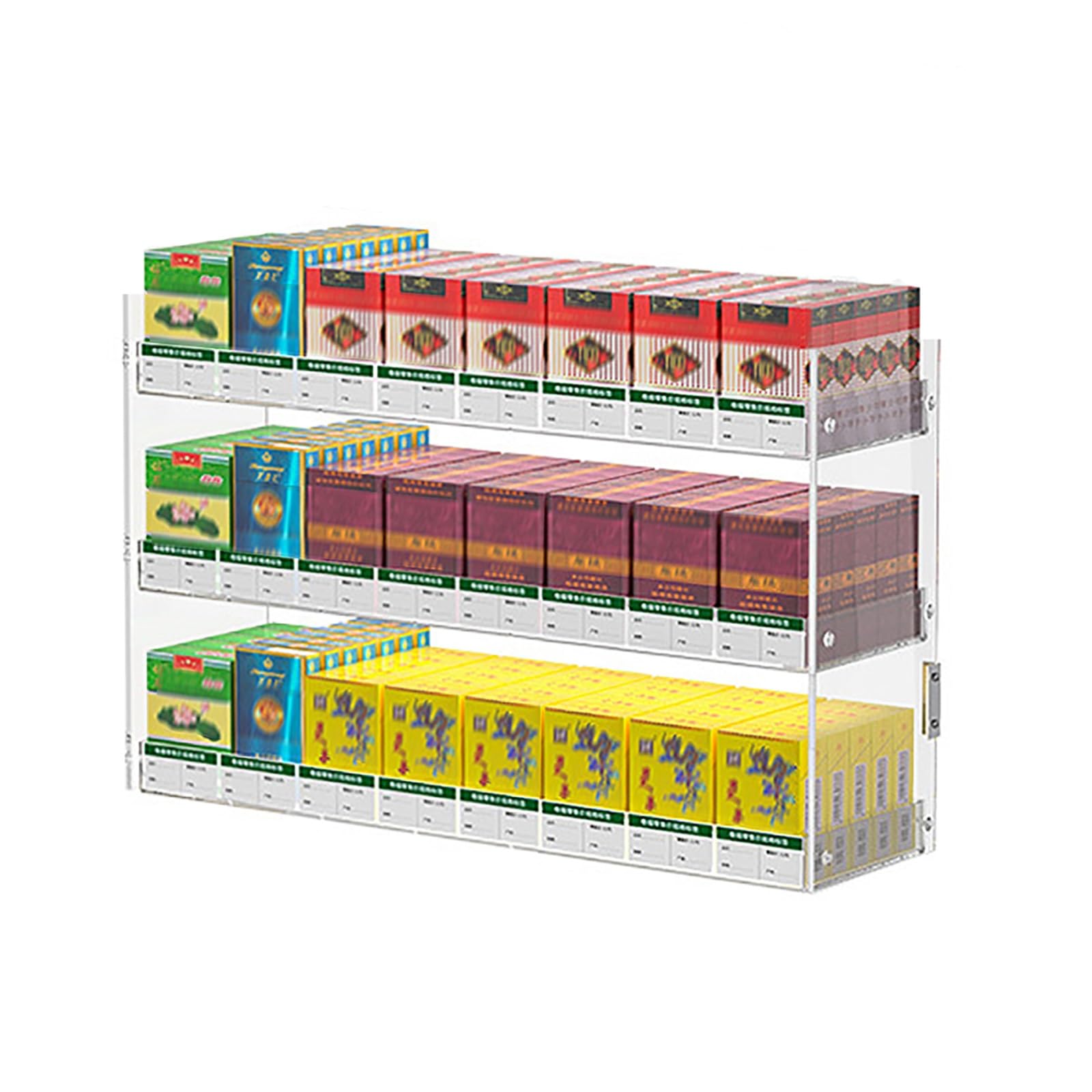 Présentoir de comptoir cigarettes idéal pour optimiser un bureau de tabac