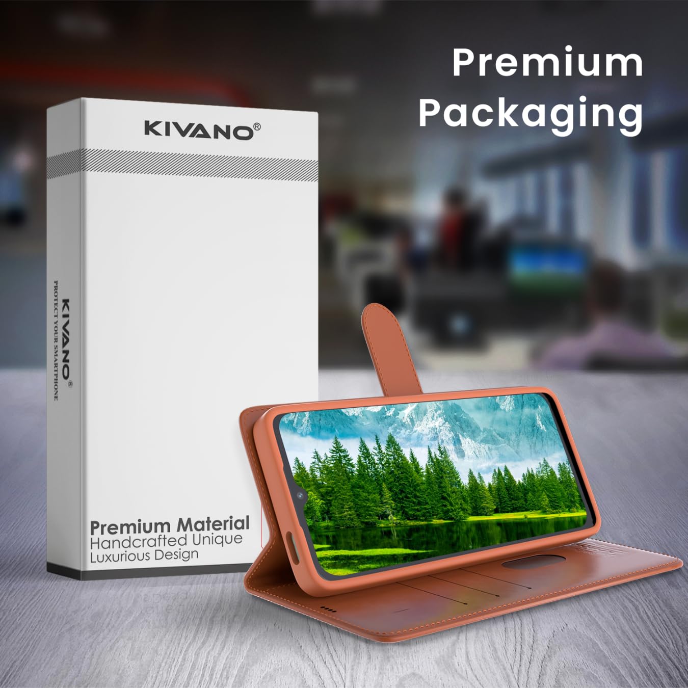 KIVANO LUXE Leather Case for Realme 13 Pro - Premium Flip Cover -7