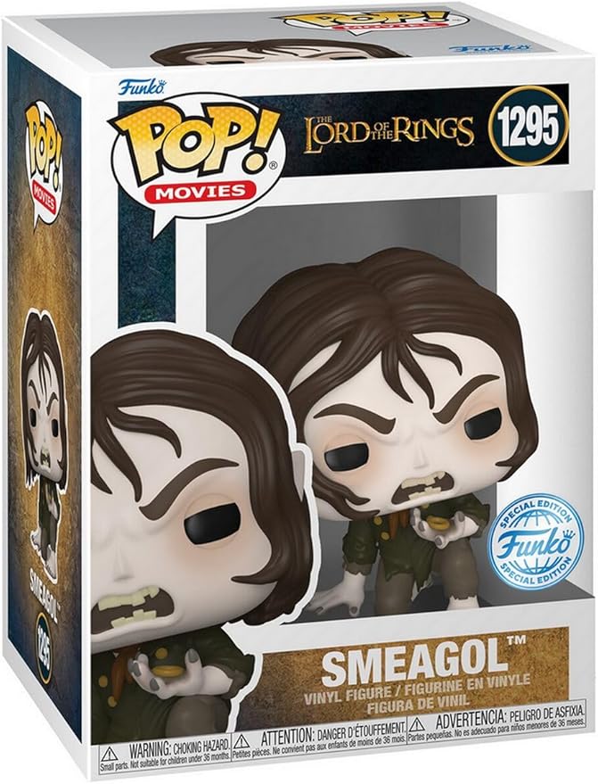 Funko Pop Smeagol 1295 Edición Especial de El Señor de los Anillos
