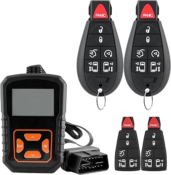 DIY Key Fob Replacement OBD Kit for Dodge Grand Caravan 2008-2019