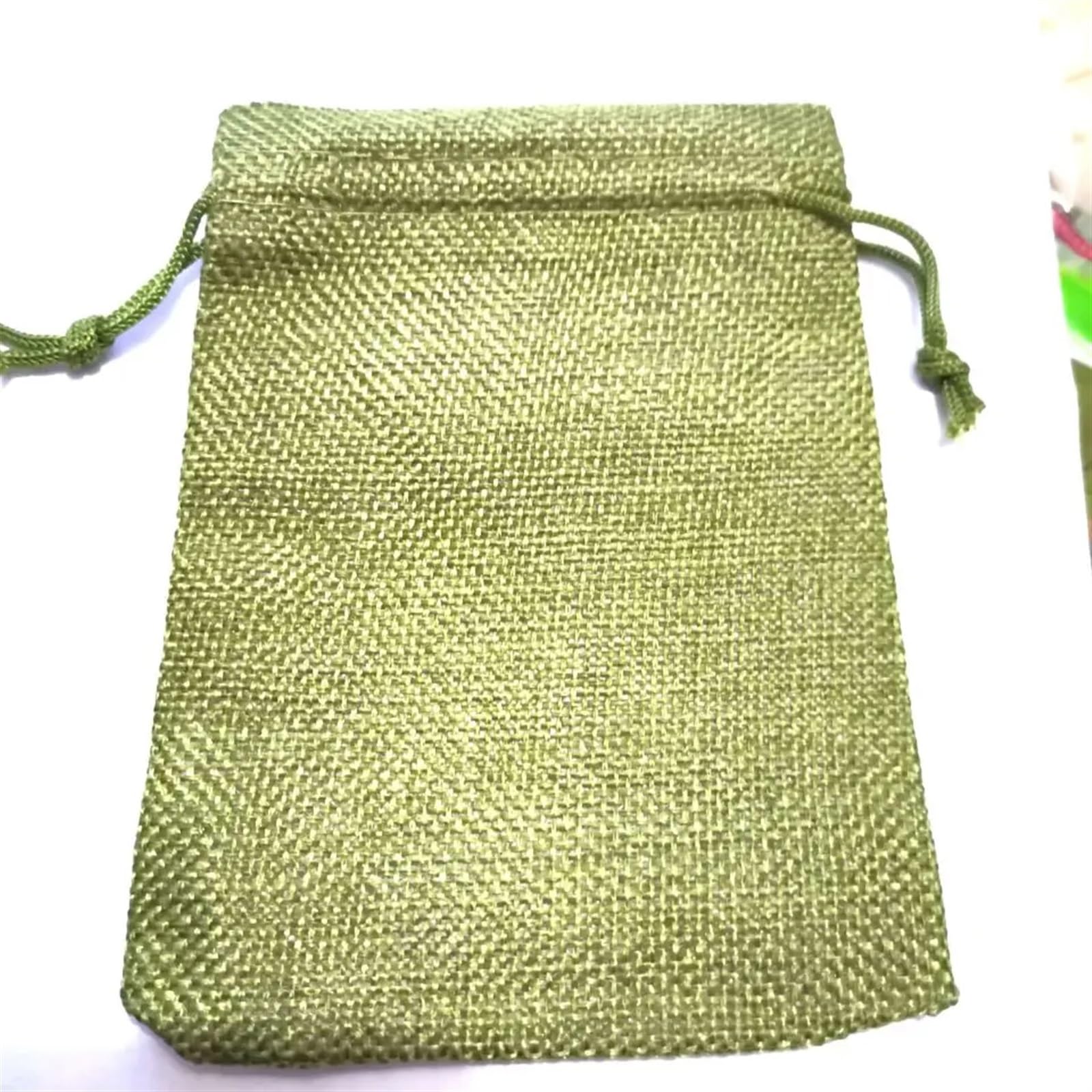 Sacchetti di Luta 100 Pz/lotto Vintage Iuta Naturale Sacchetti Regalo di Tela di Lino Borse Con Coulisse Sacchetti di Imballaggio Dei Gioielli Bustina Sacchetti di Festa Di Natale Per Regali di Nozze,
