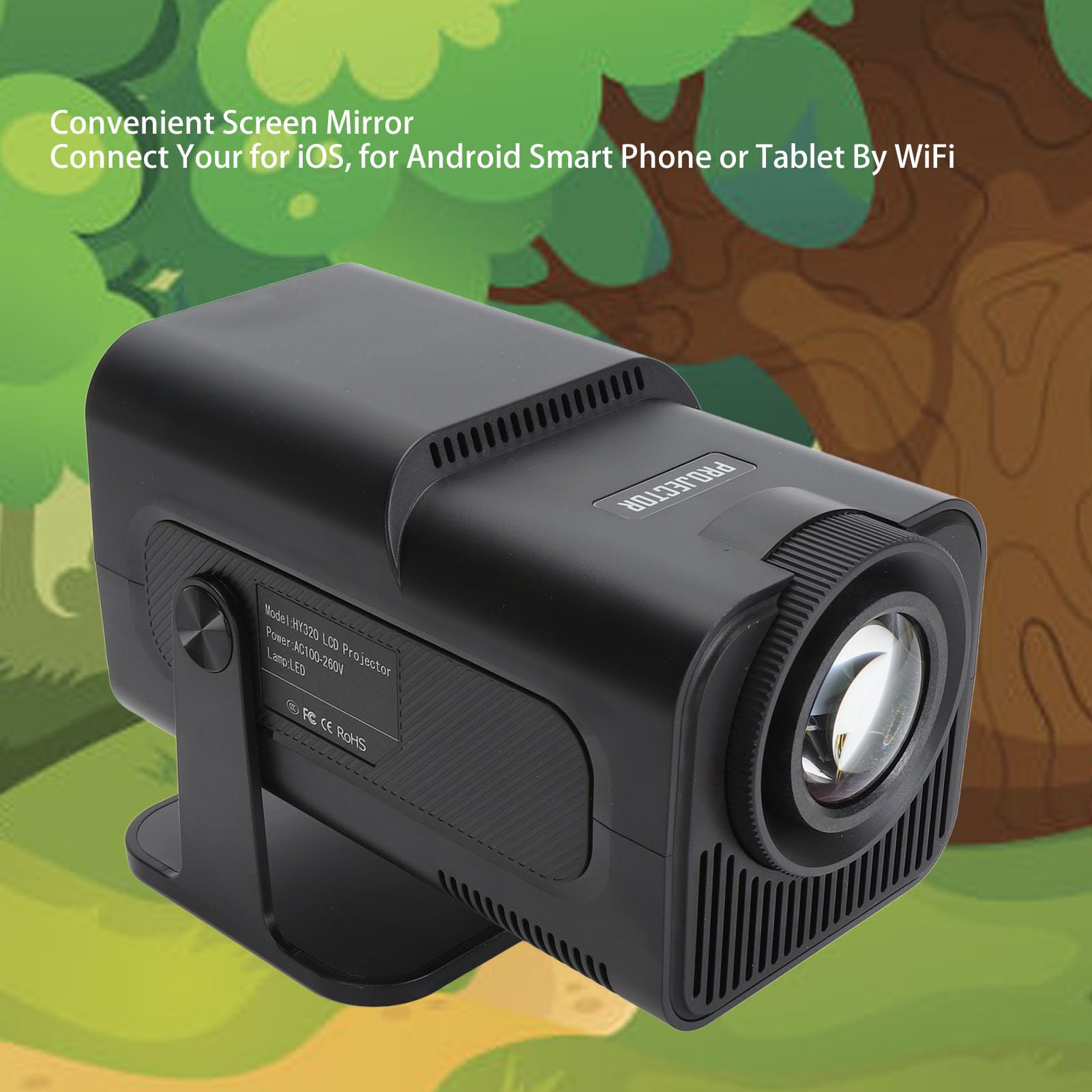 Amazon.com: Mini Projector, 4K 1080P Support Portable Projector