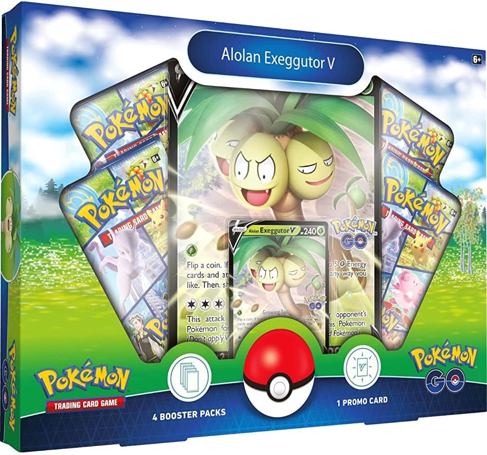 Pokemon TCG: Pokemon GO Collection—Alolan Exeggutor V