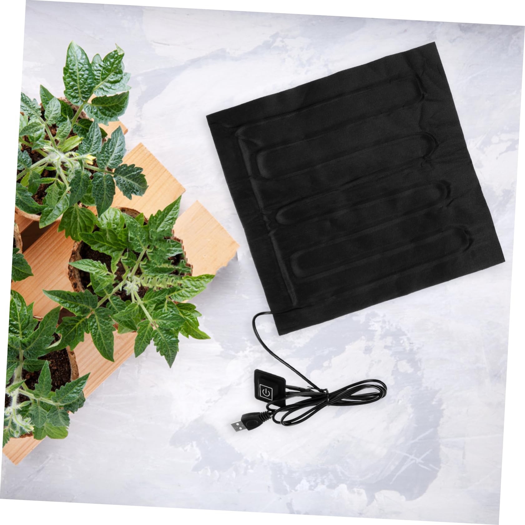 Yardwe 4 Stück Heizmatte Elektrisches Heizkissen Blumenpflanzenheizung Keimungsset Pflanzenheizkissen Pflanzenheizmatte Wärmematten Für Pflanzen Wärmer Fischtuch Trinkbrunnen