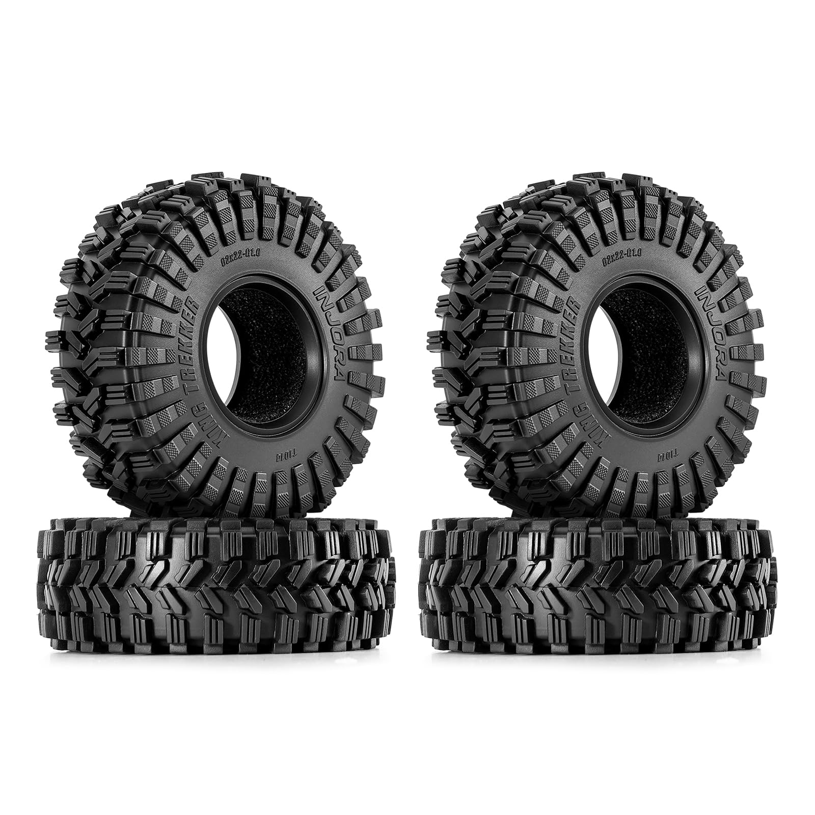 INJORA 1.0 All Terrain S5 King Trekker Tires