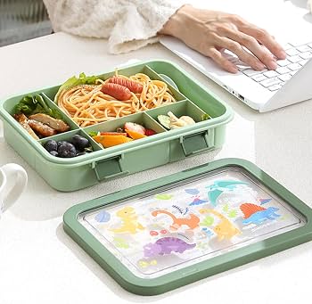 Amazon | 繊細な動物ランチボックス 女の子用 1500ml こぼれにくい弁当