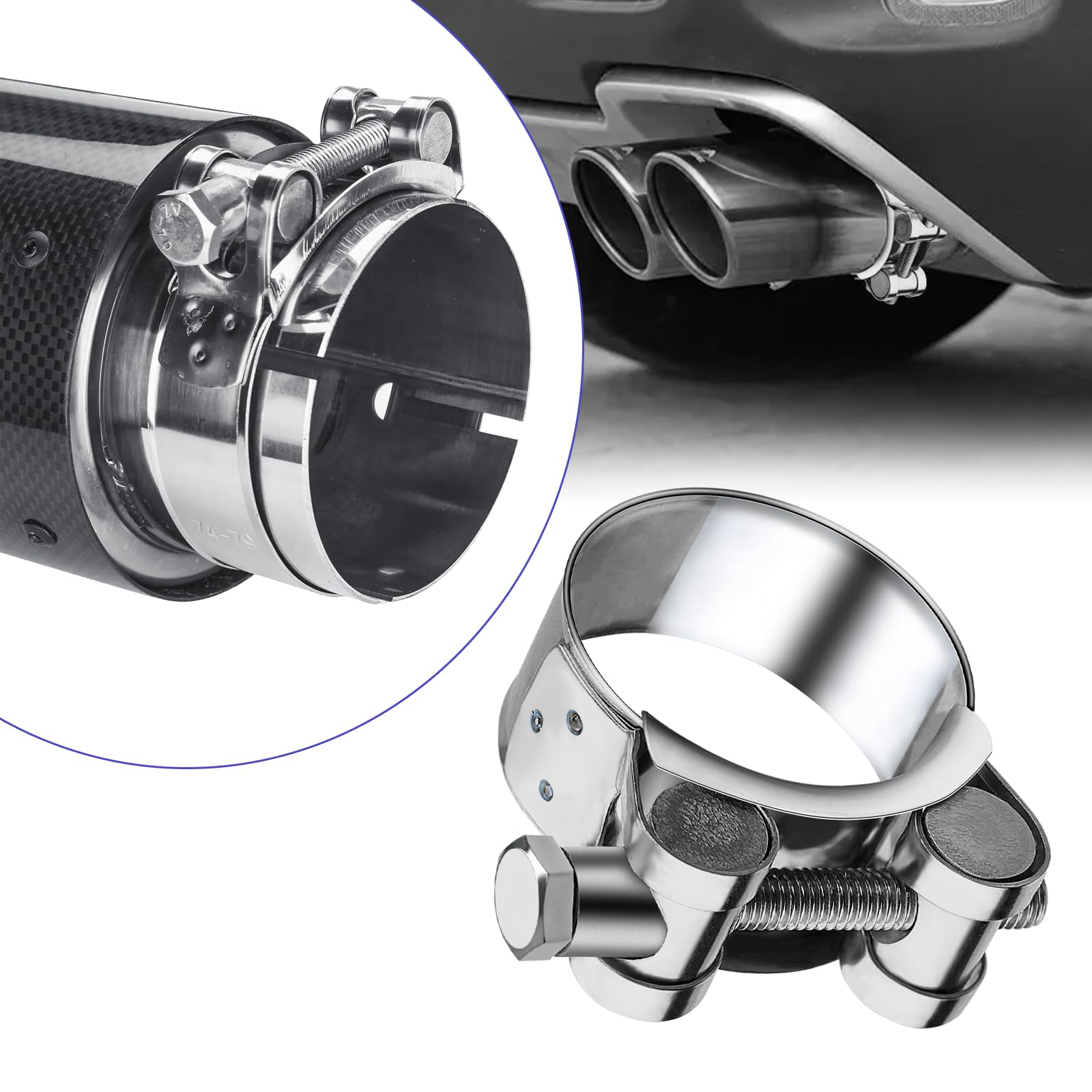 Fascetta Tubo Di Scarico Scania Serie R - 4 - Foto 7