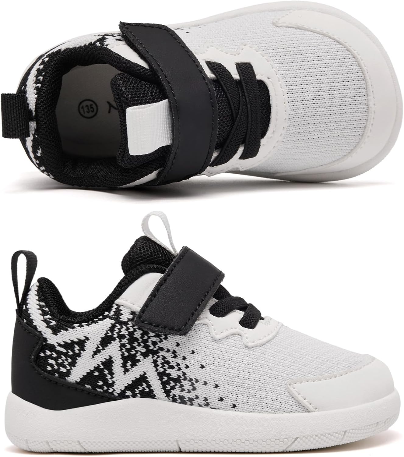 MORENDL Wide Toddler Shoes Baby Walking Shoes Boys & Girls Barefoot Sneakers Zero Drop Comfort Tennis Running Outdoor Activities - Image 5