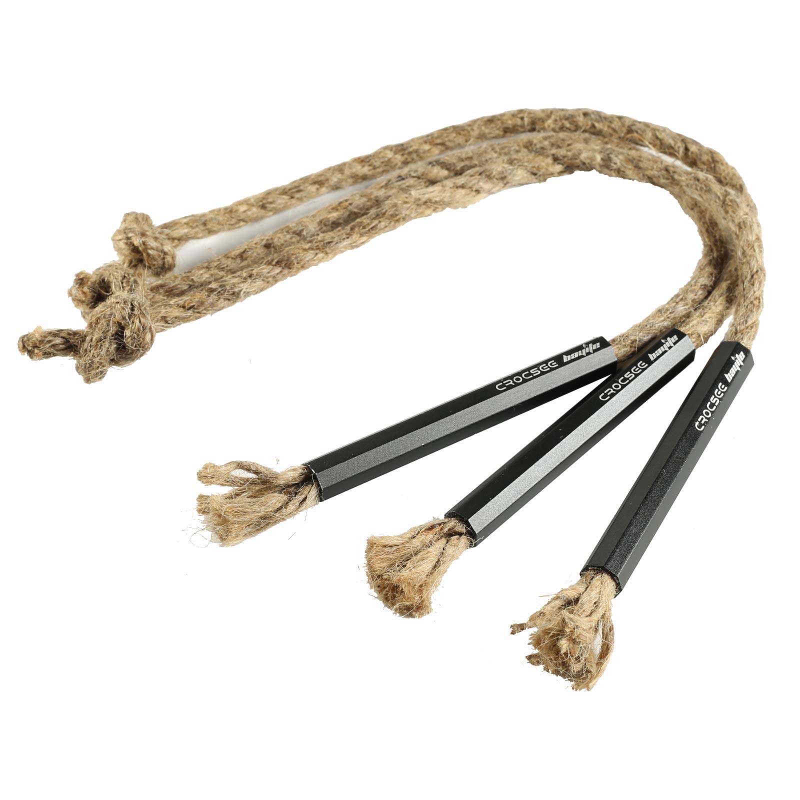 CrocSeeSurvival Wick Hemp Cord Tinder Waterproof and Aluminum Bellows Tube Sleeve Kits for Fire Starting