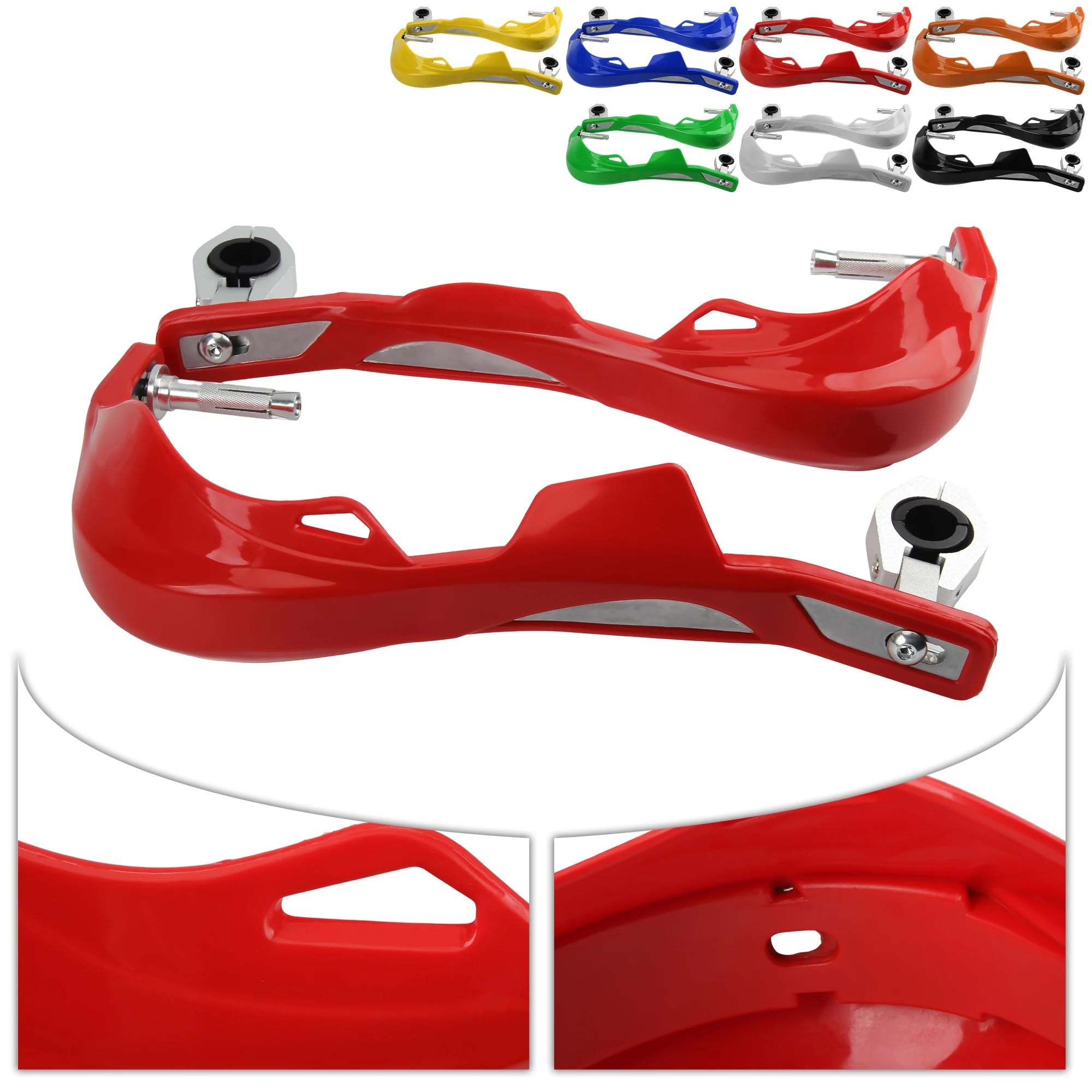 Osłona uchwytu motocykla Motocykl Handguards Do uniwersalnych części DirtBike Beta 28 MM
