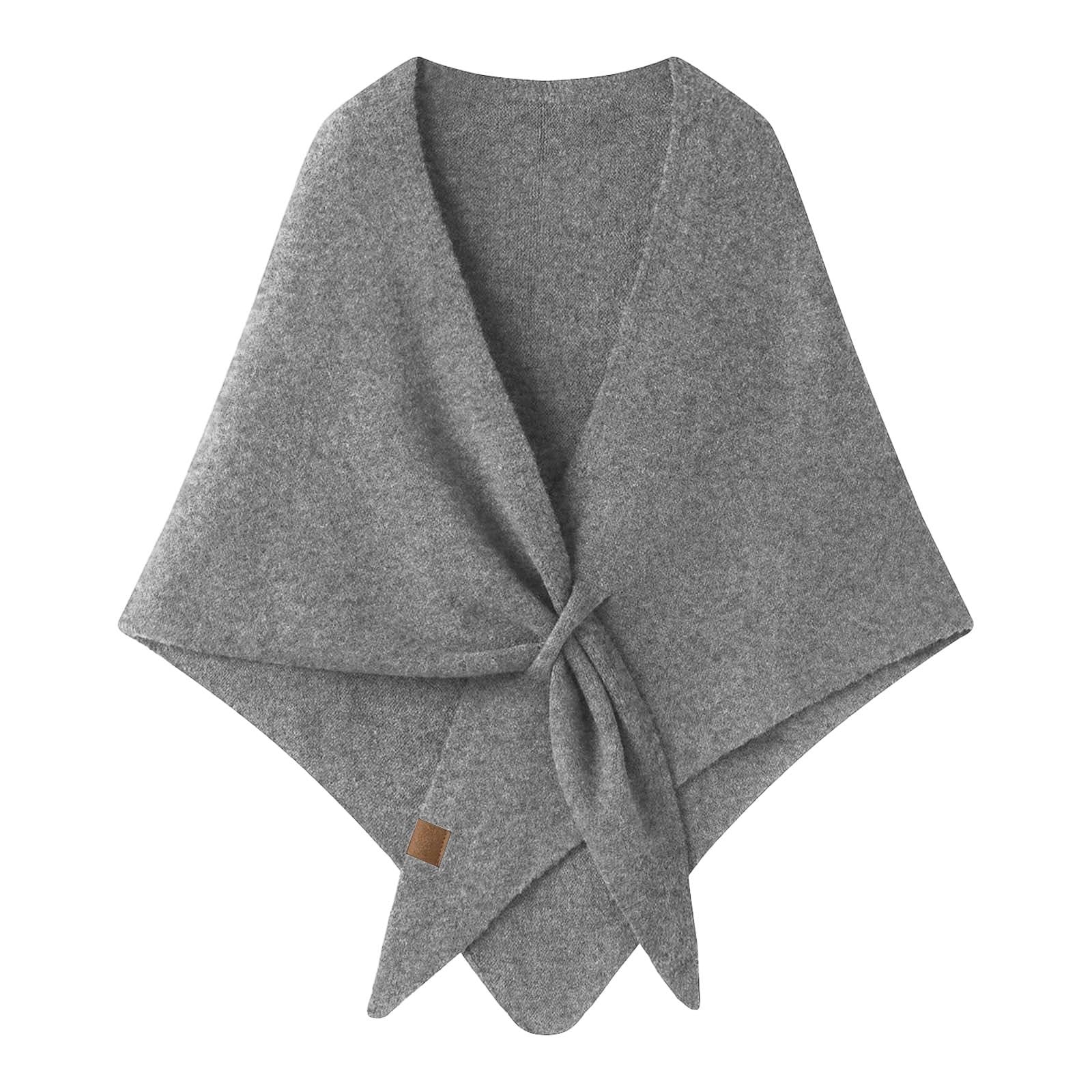 Chale Femme Poncho Hiver Chaud Grosse Echarpe Châles Laine Polaire Cape Ponchos Et Capes Vetement Manteau Cachemire Echarpes Foulards Chic Elegant Etoles Vêtements Automne Etole Mariage Grande Chaude