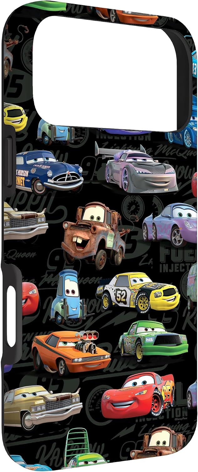 Disney Pixar Cars Pattern Print Case for iPhone 17 Pro Max