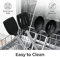 Vista 7 de Vayvnt Juego de utensilios de cocina 4pcs Negro