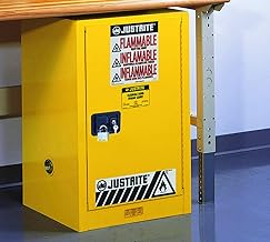 Justrite 891220 Sure-Grip EX 12 Gallon, 35