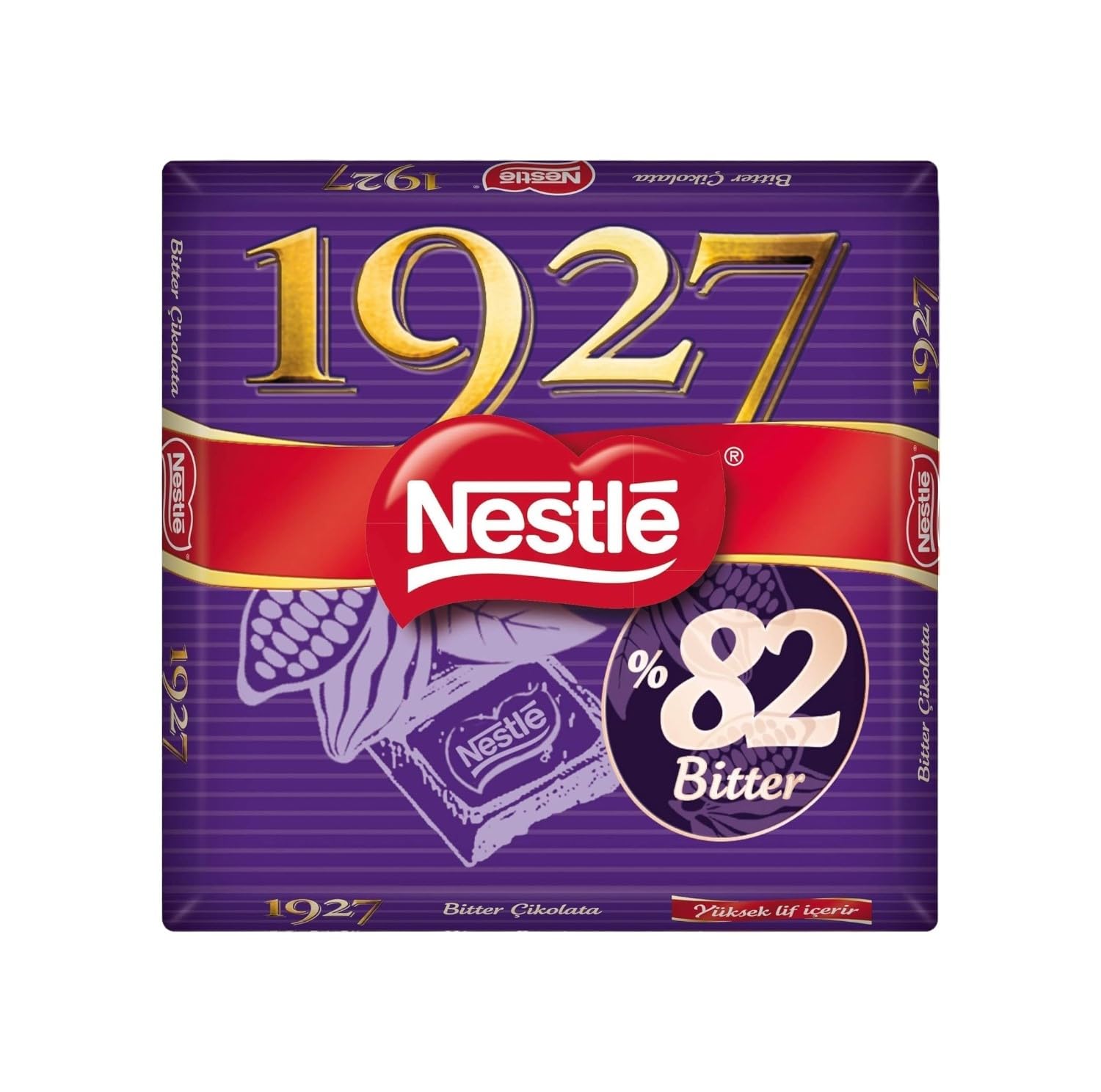 Nestlé 1927%82 Kakao Bitter Çikolata, 60 g x 6