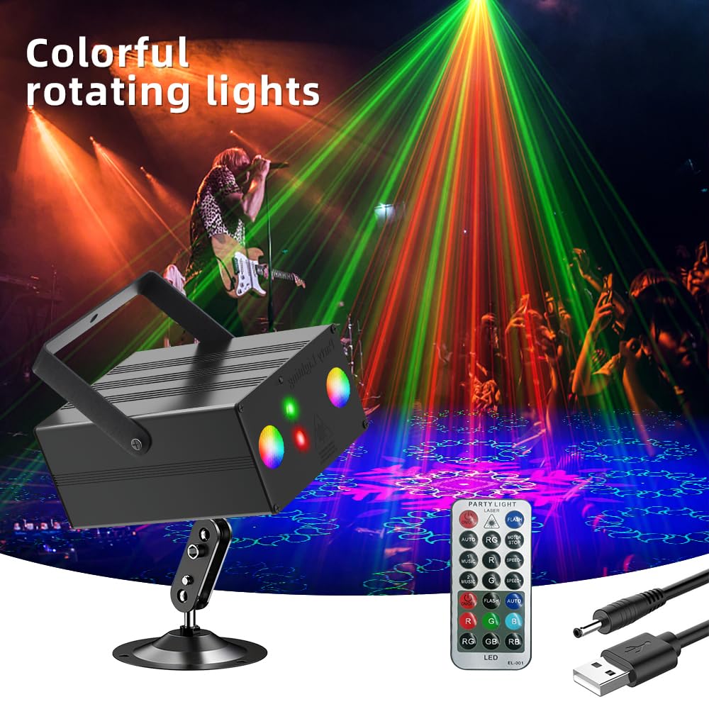 Éclairage festif, lumières disco pour DJ, boules à facettes, stroboscopes, projecteurs RGB/LED, télécommandes vocales. Idéal pour les clubs, bars, fêtes d'anniversaire, cinémas et éclairage de scène.