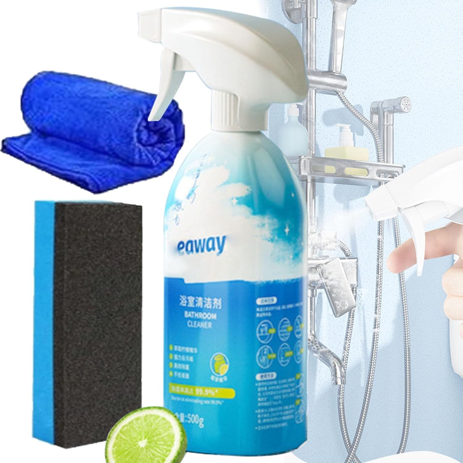 Bathroom Cleaner All Purpose Bathroom Cleaner Spray, 500ml Amazon.co.uk Grocery