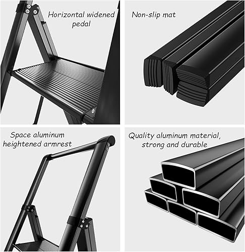Miniatura 6 de XYXHEII Perchero de secado de ropa estante de lavandería plegable con varillas para colgar colgador de ropa de aleación de aluminio en interiores