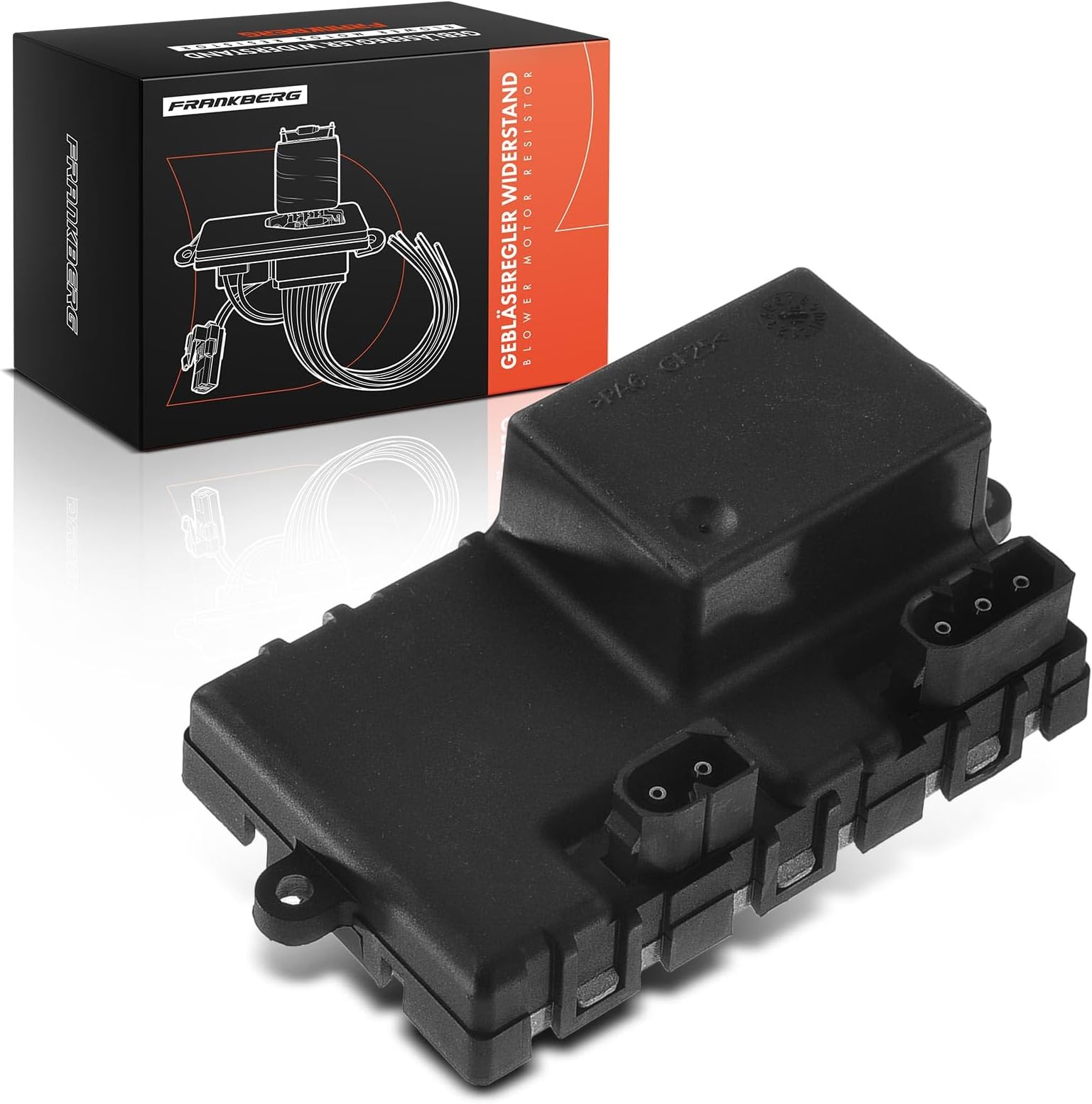 Frankberg Blower Regulator Resistor Interior Fan Compatible with 5 Series E60 5 Series Touring E61 6 Series E63 6 Series Cabriolet E64 2.0L-5.0L 2001-2010 67636988452