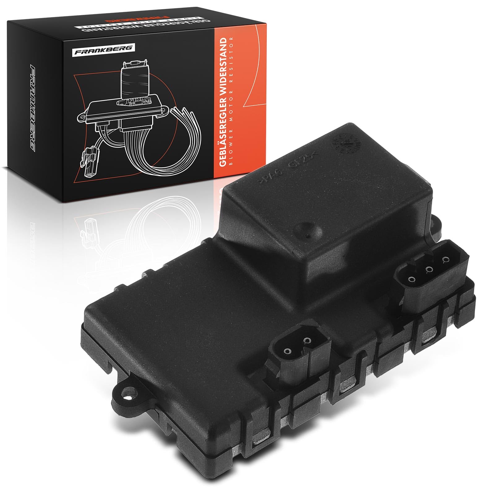 Frankberg Blower Regulator Resistor Interior Fan Compatible with 5 Series E60 5 Series Touring E61 6 Series E63 6 Series Cabriolet E64 2.0L-5.0L 2001-2010 67636988452