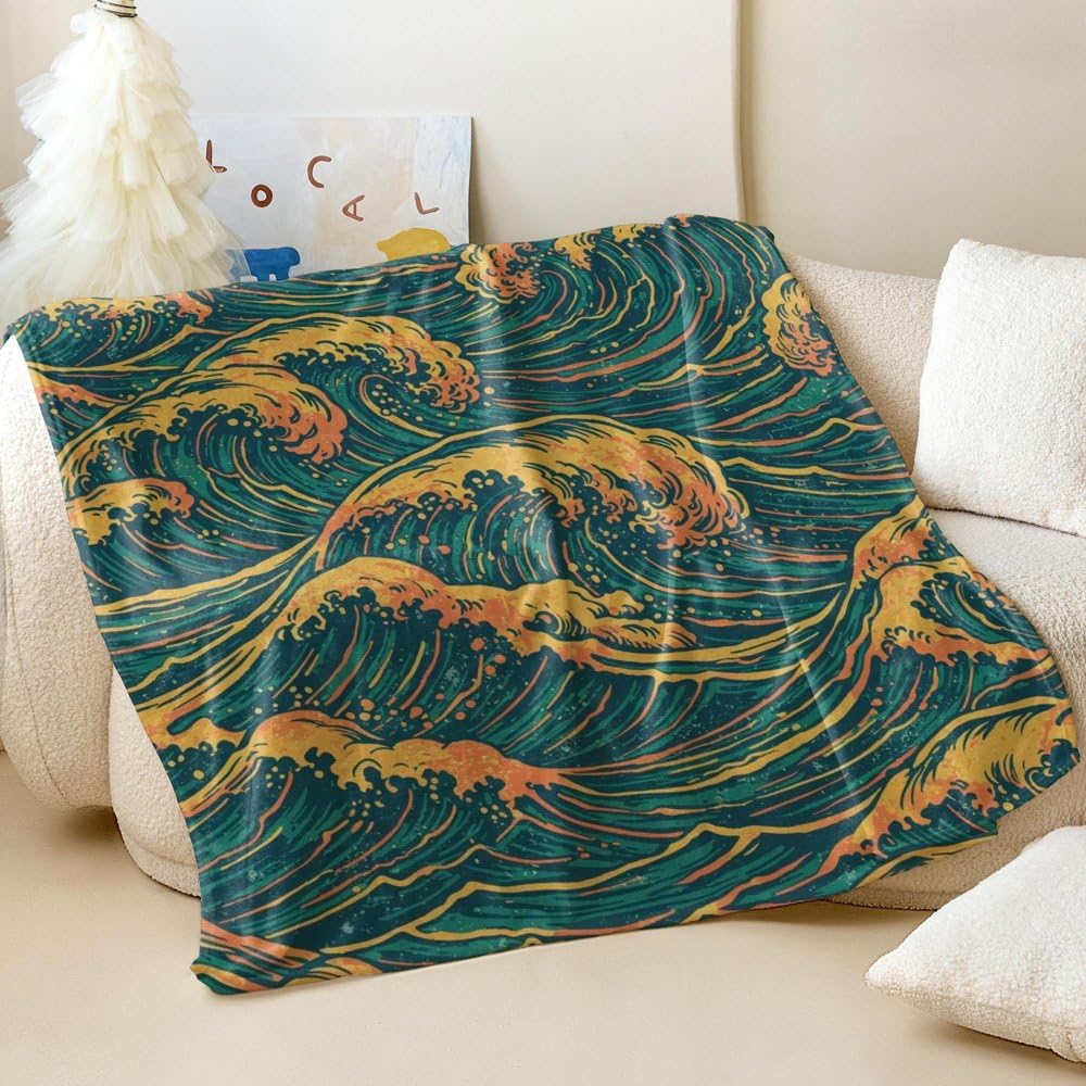Couverture douce de qualité supérieure pour décoration chambre adulte