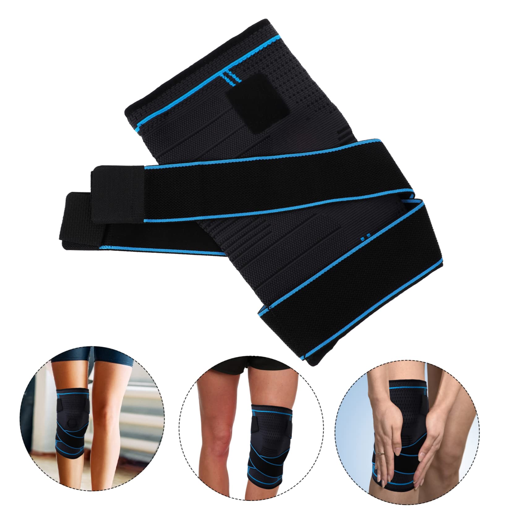 NOLITOY Breathable Compression Knee Pad Basketball Running Sports Kneepad Patella Support for Fitness