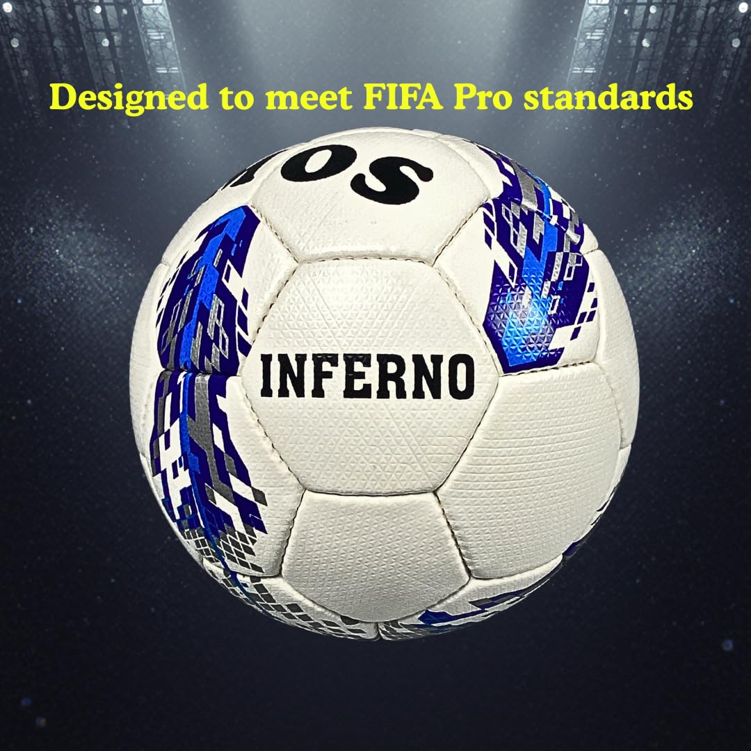 AMOS Inferno Jett (Size 4) Football with Pump