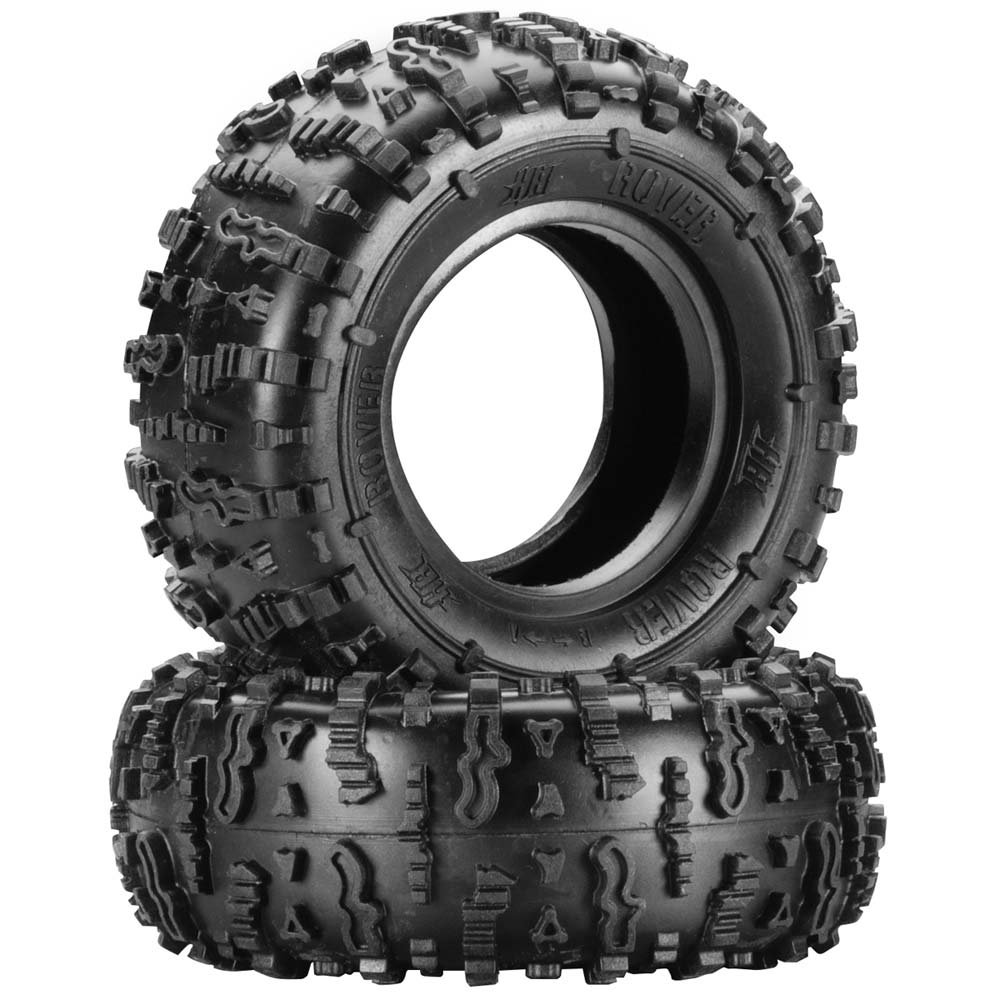 Amazon | HB ROVER 1.9in タイヤ (レッド/ロッククローラー/2pcs