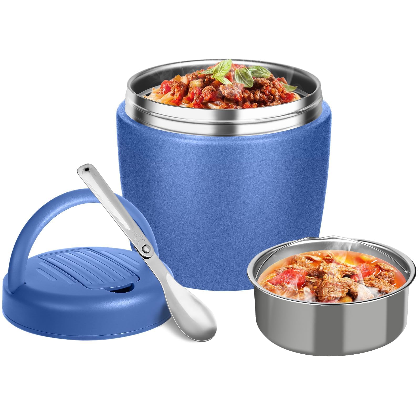 Bocal alimentaire isotherme pour eviter les repas froids grace a l inox anti fuite